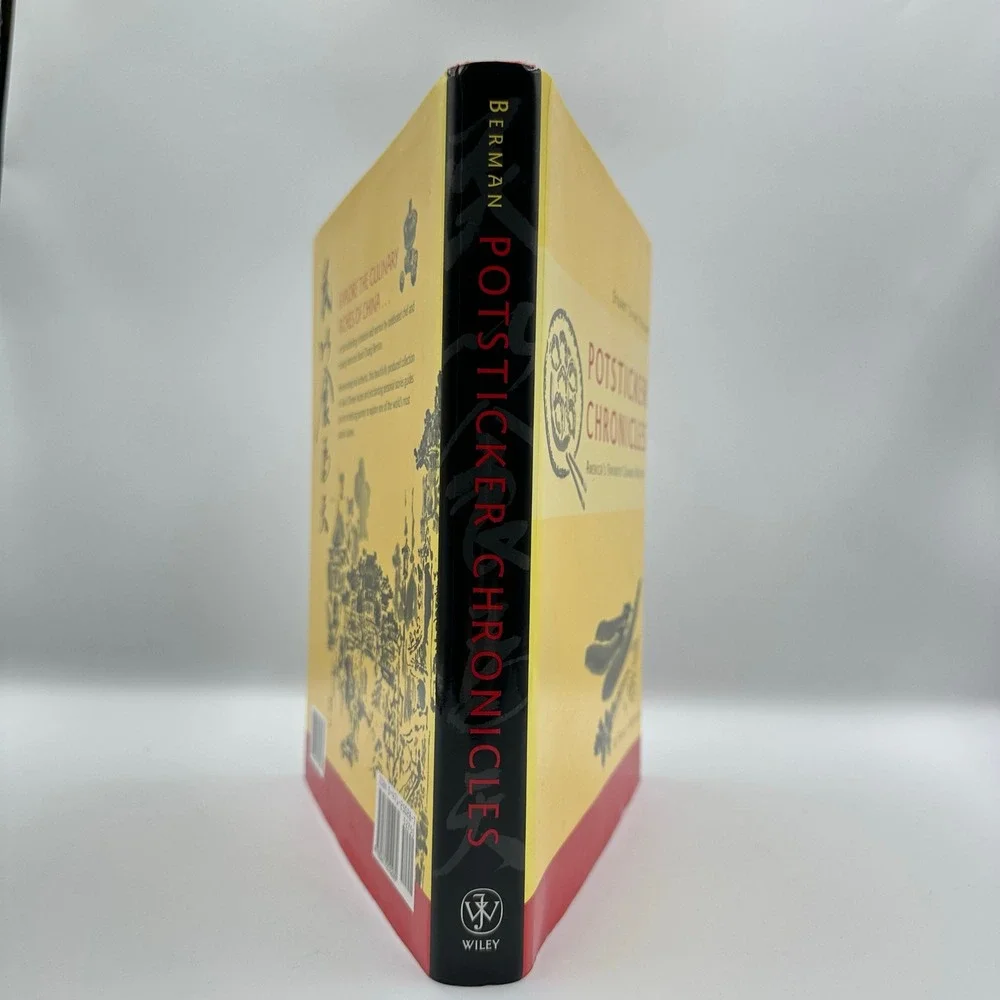 Potsticker Chronicles Berman 2004 Hardcover First Edition Wiley Chinese‎ Food DJ